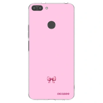 Picasee silikonska prozirna maskica za Huawei P Smart - Blush bow