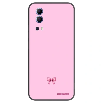 Picasee crna silikonska maskica za Vivo Y52 5G - Blush bow