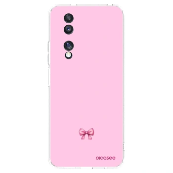 Picasee silikonska prozirna maskica za Honor 70 - Blush bow