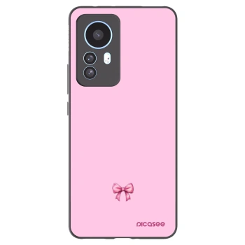 Picasee crna silikonska maskica za Xiaomi 12T Pro - Blush bow