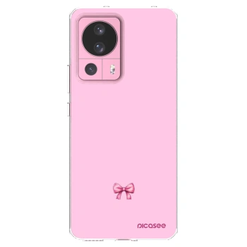 Picasee silikonska prozirna maskica za Xiaomi 13 Lite - Blush bow