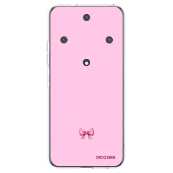 Picasee silikonska prozirna maskica za Honor Magic5 Lite 5G - Blush bow