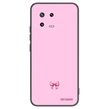 Picasee crna silikonska maskica za Xiaomi 13 Pro - Blush bow