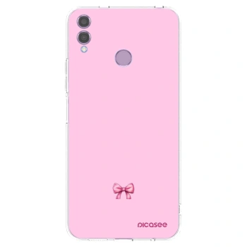 Picasee silikonska prozirna maskica za Honor 8X - Blush bow