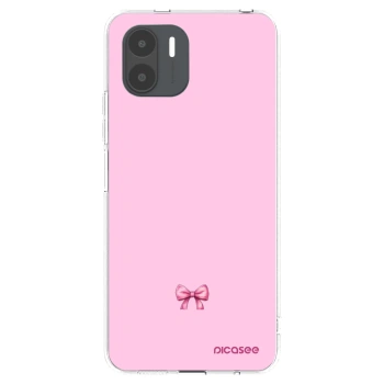 Picasee silikonska prozirna maskica za Xiaomi Redmi A2 - Blush bow