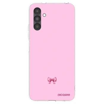 Picasee silikonska prozirna maskica za Samsung Galaxy A04s A047F - Blush bow