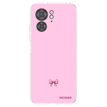 Picasee silikonska prozirna maskica za Motorola Edge 40 - Blush bow