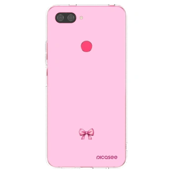 Picasee silikonska prozirna maskica za Xiaomi Mi 8 Lite - Blush bow