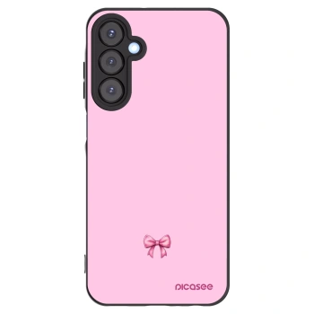 Picasee crna silikonska maskica za Samsung Galaxy A25 A256B 5G - Blush bow