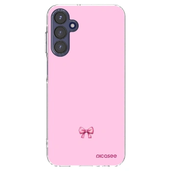 Picasee silikonska prozirna maskica za Samsung Galaxy A15 A155F 4G - Blush bow
