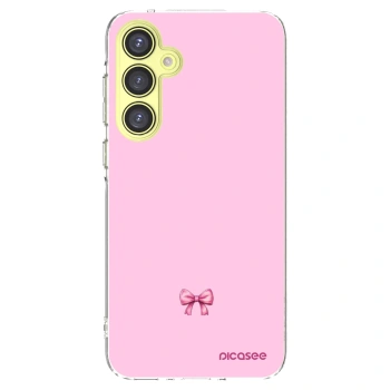 Picasee silikonska prozirna maskica za Samsung Galaxy A35 5G A356B - Blush bow