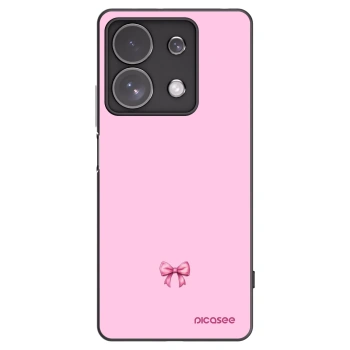 Picasee crna silikonska maskica za Xiaomi Redmi Note 13 Pro 4G - Blush bow