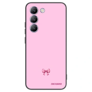 Picasee crna silikonska maskica za Vivo V40 SE 5G - Blush bow