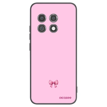 Picasee crna silikonska maskica za OnePlus 11 5G - Blush bow