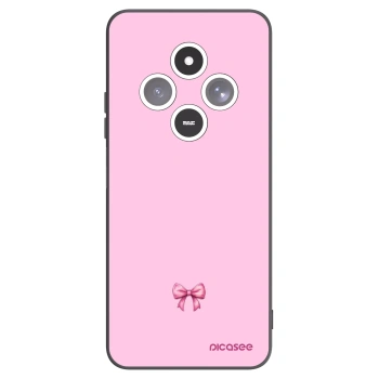 Picasee crna silikonska maskica za Xiaomi Redmi 14C - Blush bow
