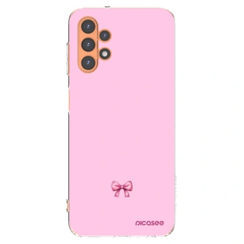 Picasee silikonska prozirna maskica za Samsung Galaxy A13 5G - Blush bow