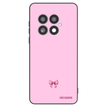 Picasee crna silikonska maskica za OnePlus 13 5G - Blush bow