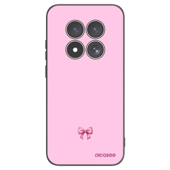 Picasee crna silikonska maskica za Xiaomi Redmi Note 15 Pro 4G - Blush bow