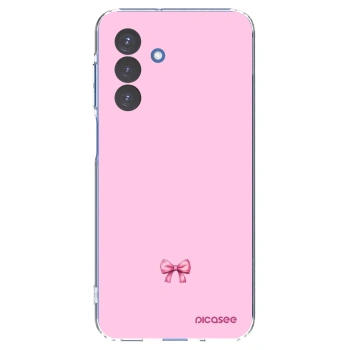 Picasee silikonska prozirna maskica za Samsung Galaxy A17 5G - Blush bow