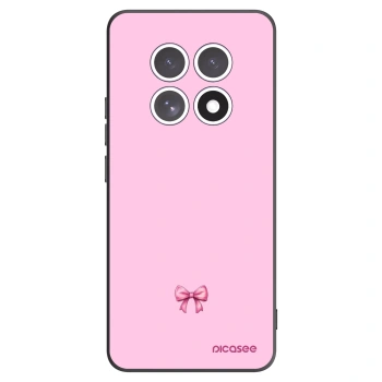 Picasee crna silikonska maskica za Xiaomi Redmi Note 15 - Blush bow