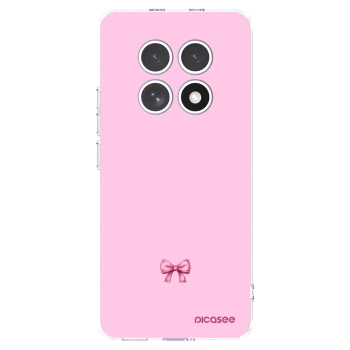 Picasee silikonska prozirna maskica za Xiaomi Redmi Note 15 - Blush bow