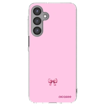 Picasee silikonska prozirna maskica za Samsung Galaxy A16 4G - Blush bow
