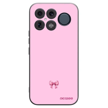 Picasee crna silikonska maskica za Xiaomi Poco F8 Ultra - Blush bow