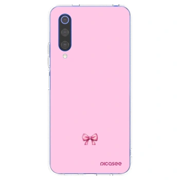 Picasee silikonska prozirna maskica za Xiaomi Mi 9 SE - Blush bow