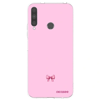Picasee silikonska prozirna maskica za Huawei P40 Lite E - Blush bow