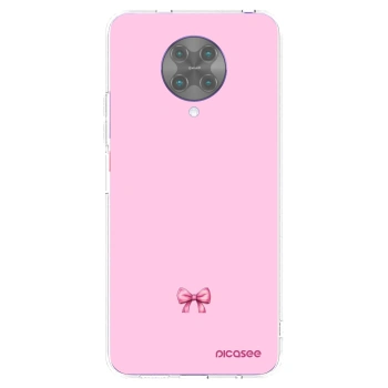 Picasee silikonska prozirna maskica za Xiaomi Poco F2 Pro - Blush bow