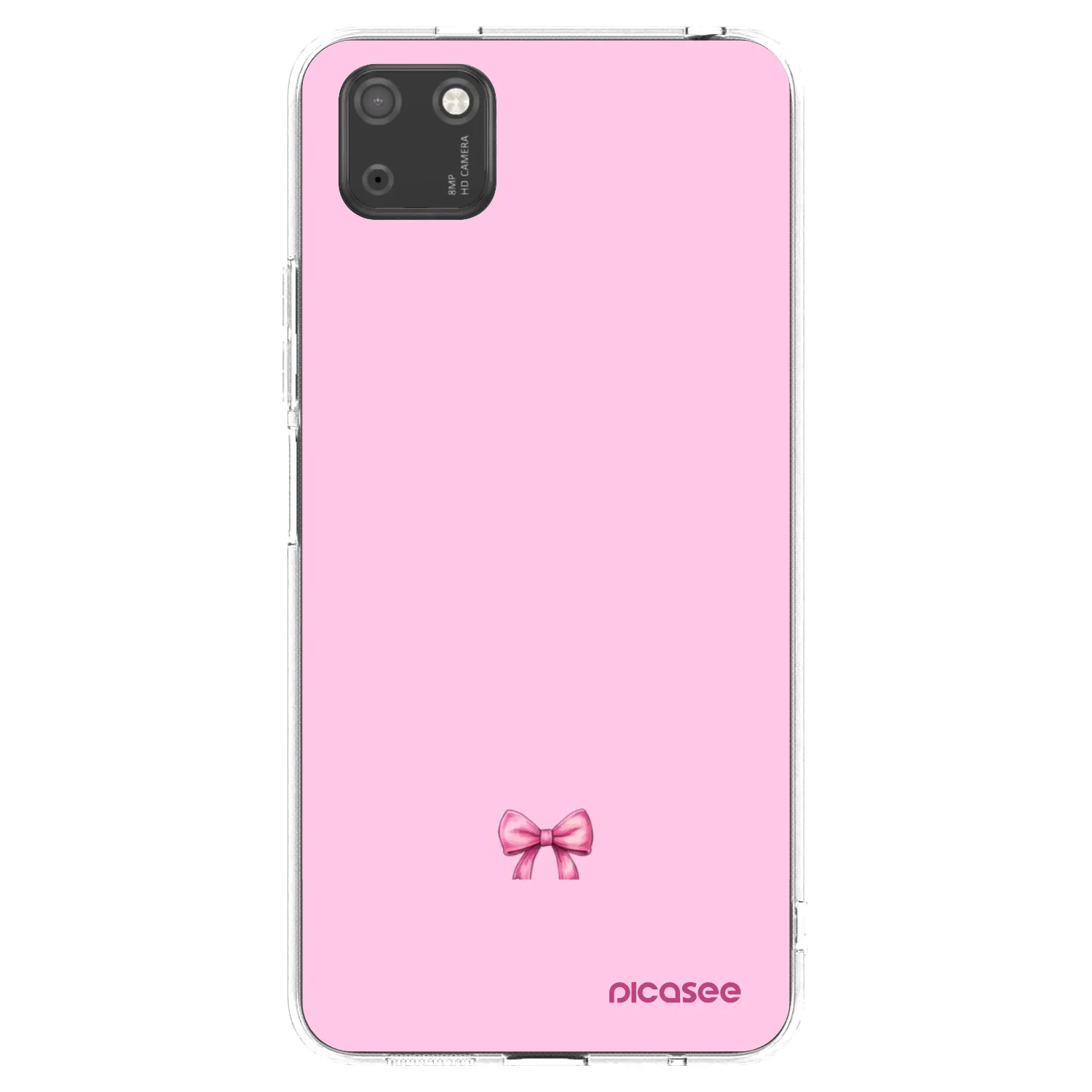 Picasee silikonska prozirna maskica za Huawei Y5P - Blush bow
