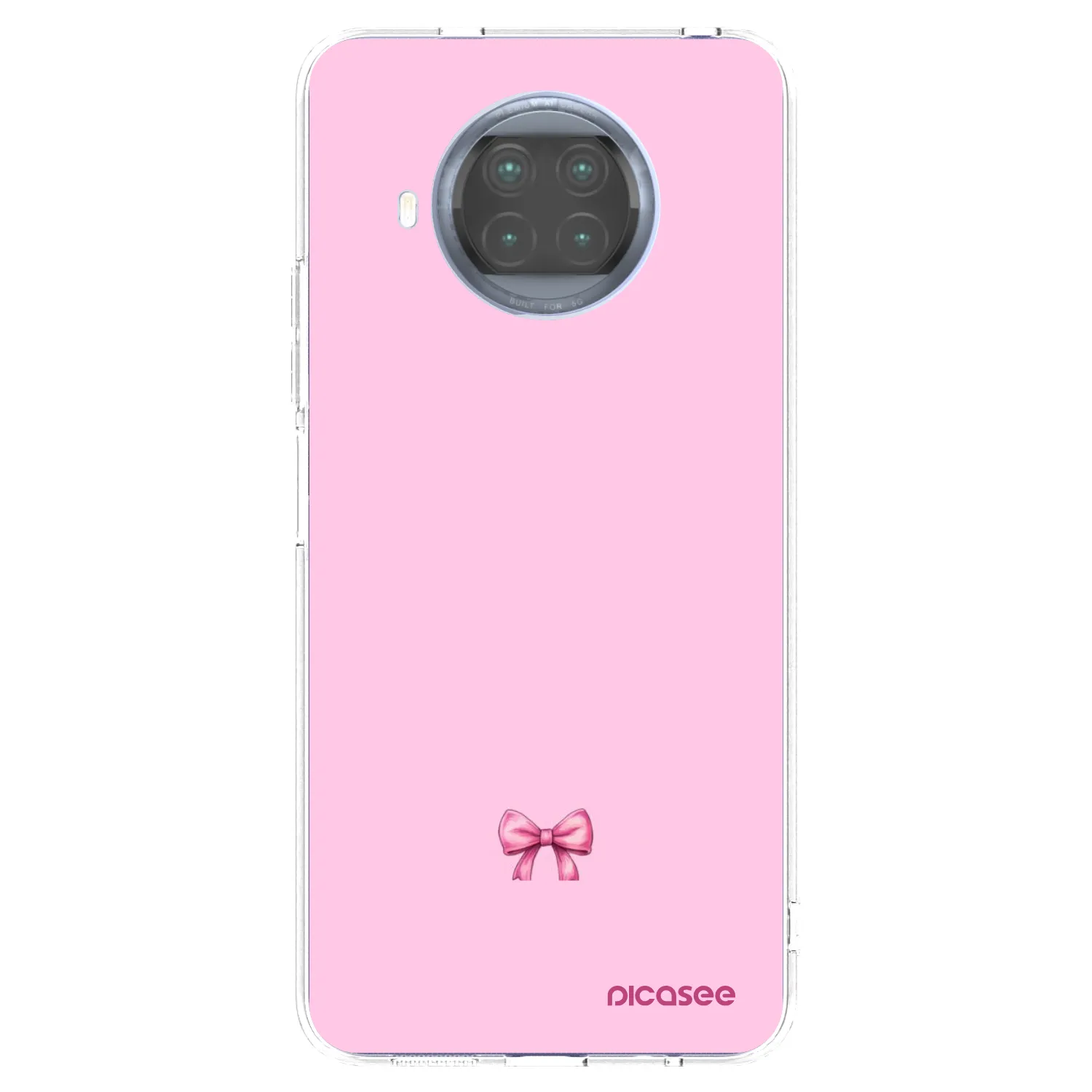 Picasee silikonska prozirna maskica za Xiaomi Mi 10T Lite - Blush bow