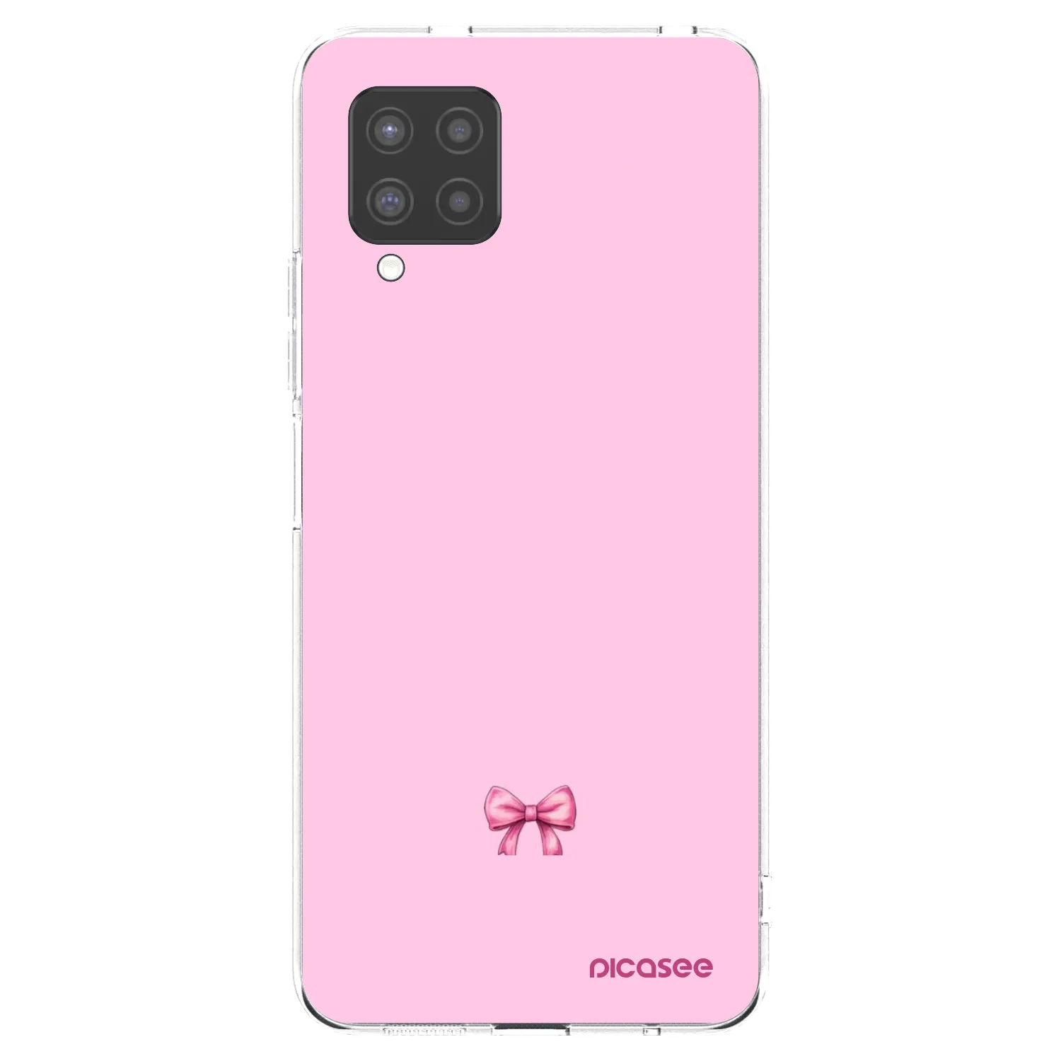 Picasee silikonska prozirna maskica za Samsung Galaxy A42 A426B - Blush bow
