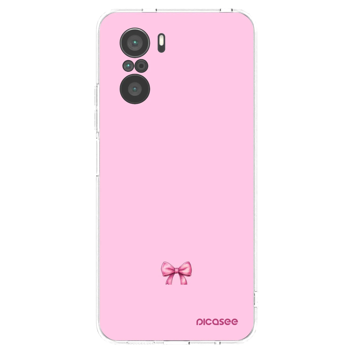 Picasee silikonska prozirna maskica za Xiaomi Poco F3 - Blush bow