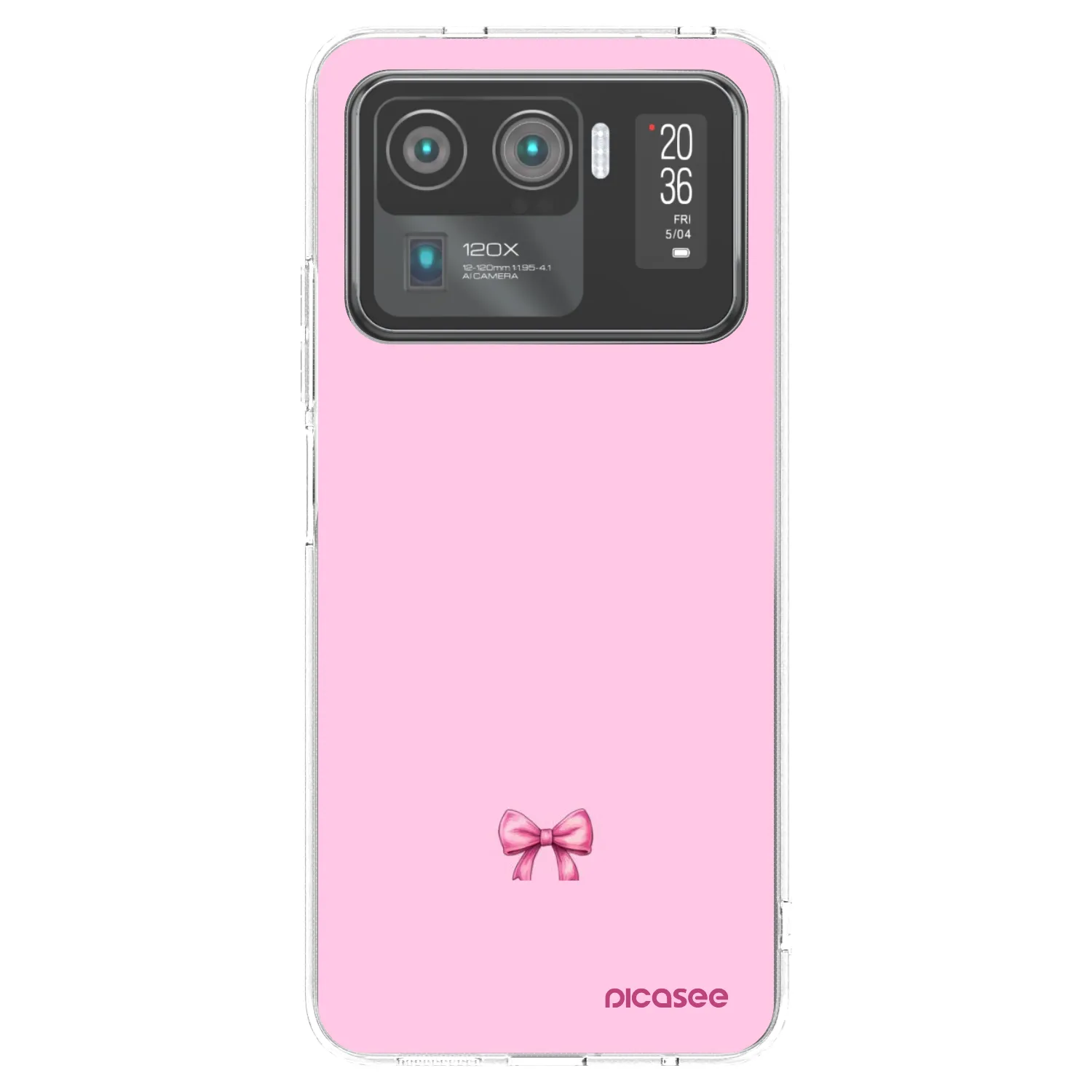 Picasee silikonska prozirna maskica za Xiaomi Mi 11 Ultra - Blush bow