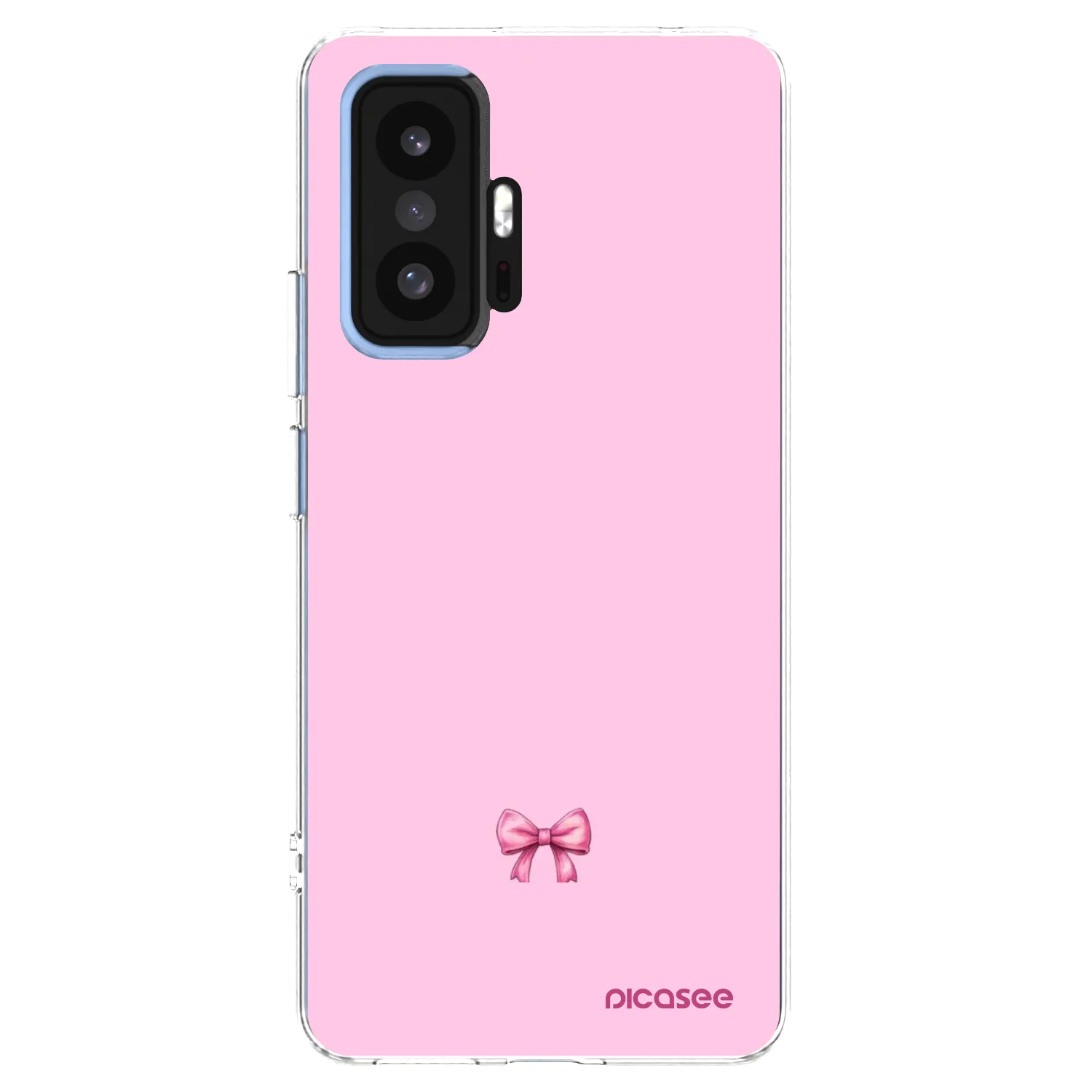 Picasee silikonska prozirna maskica za Xiaomi 11T Pro - Blush bow