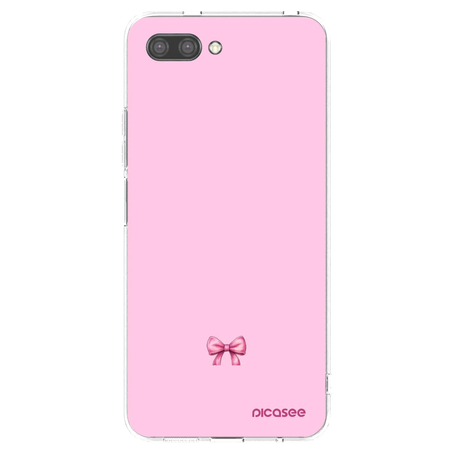 Picasee silikonska prozirna maskica za Honor 10 - Blush bow