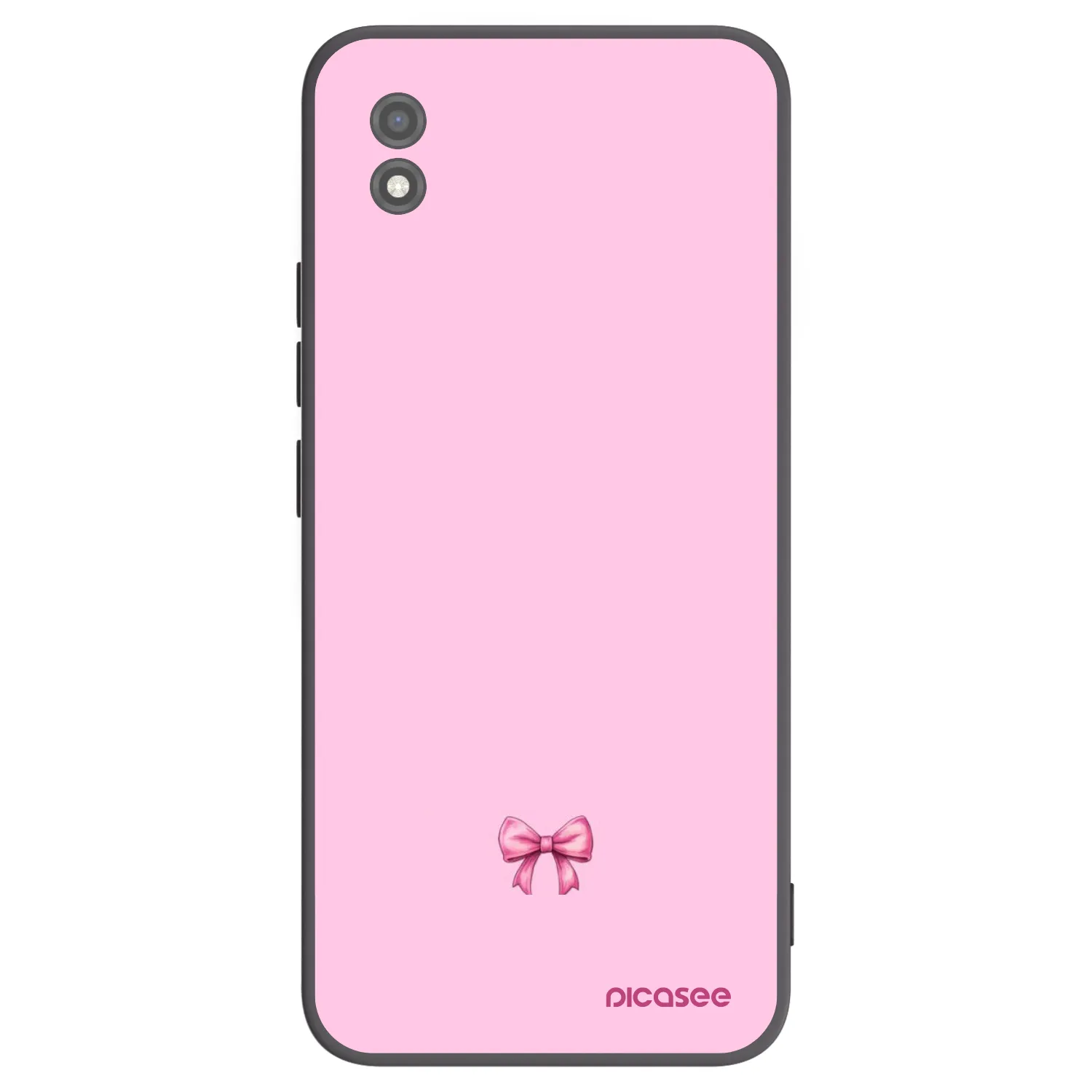 Picasee crna silikonska maskica za Realme C11 (2021) - Blush bow