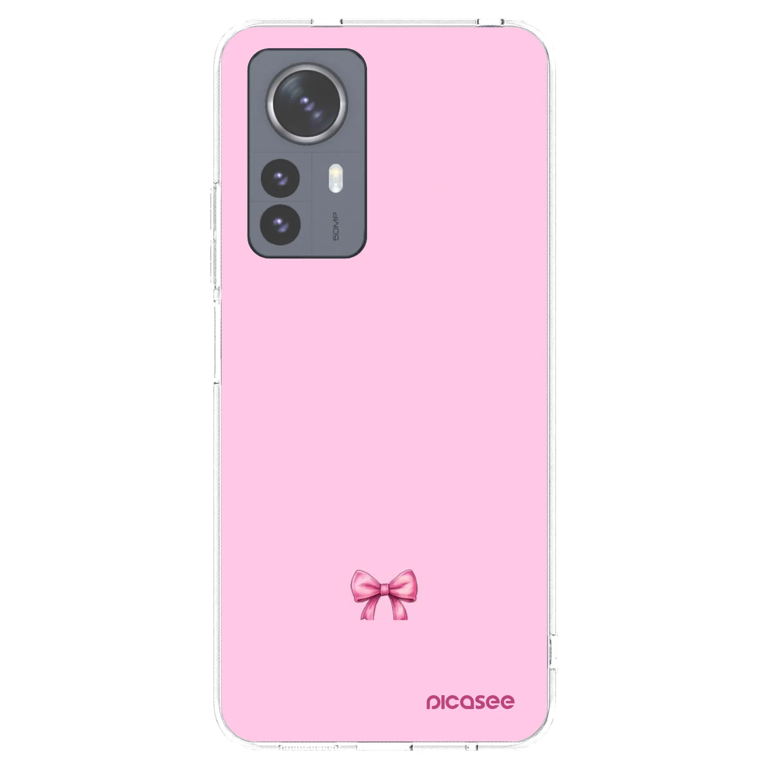 Picasee silikonska prozirna maskica za Xiaomi 12 Pro - Blush bow