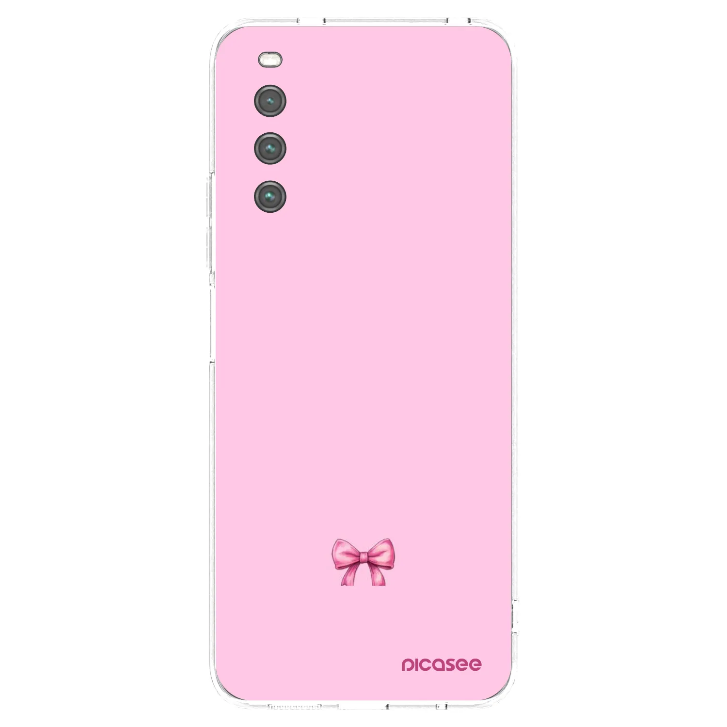 Picasee silikonska prozirna maskica za Sony Xperia 10 IV 5G - Blush bow