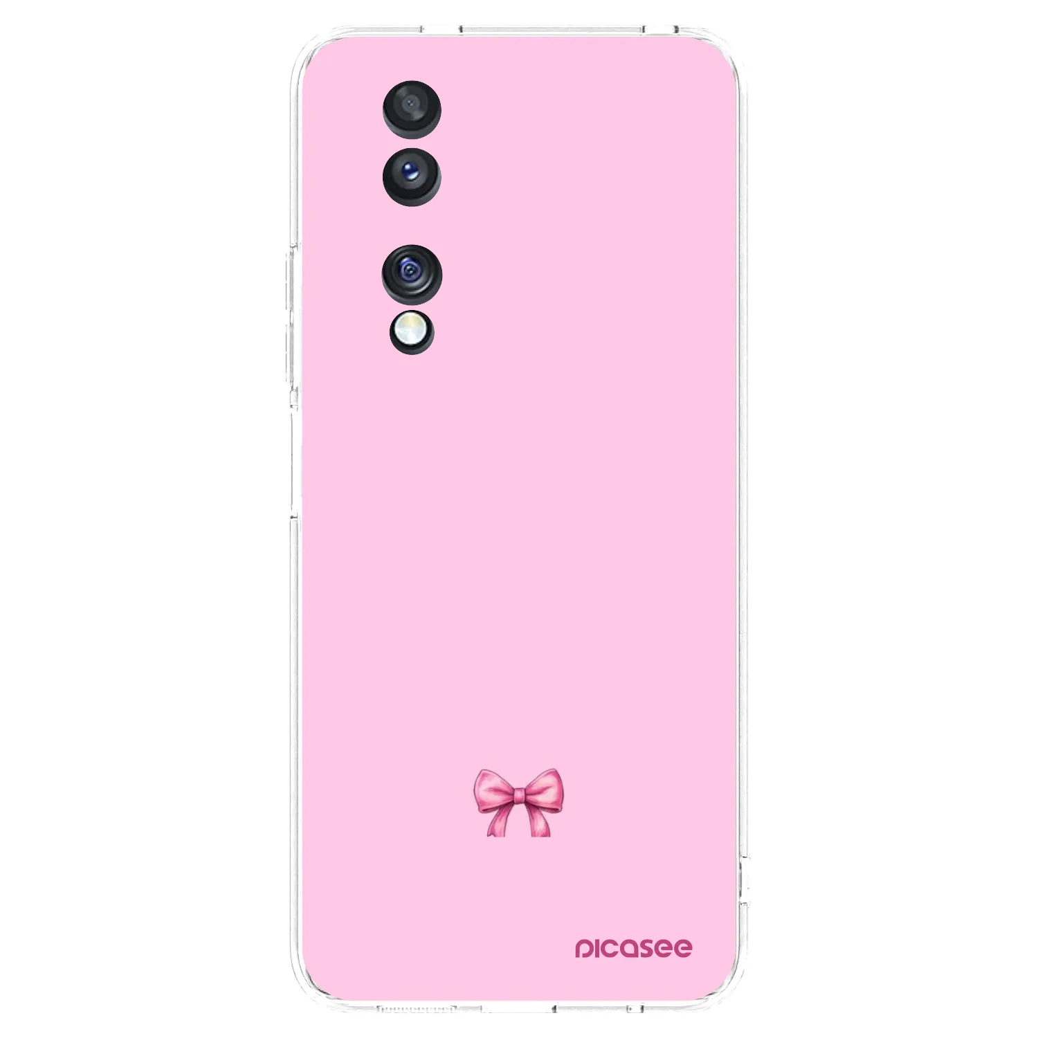 Picasee silikonska prozirna maskica za Honor 70 - Blush bow