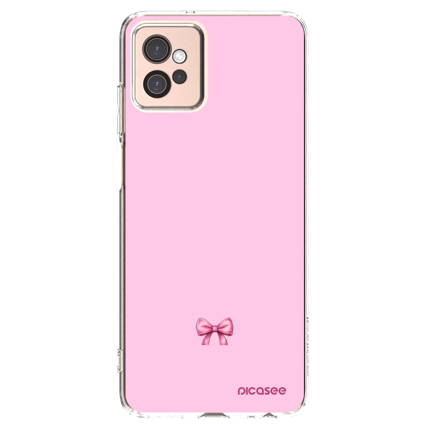 Picasee silikonska prozirna maskica za Motorola Moto G32 - Blush bow