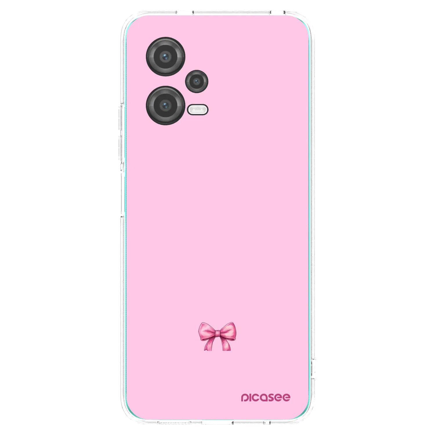 Picasee silikonska prozirna maskica za Xiaomi Poco X5 - Blush bow