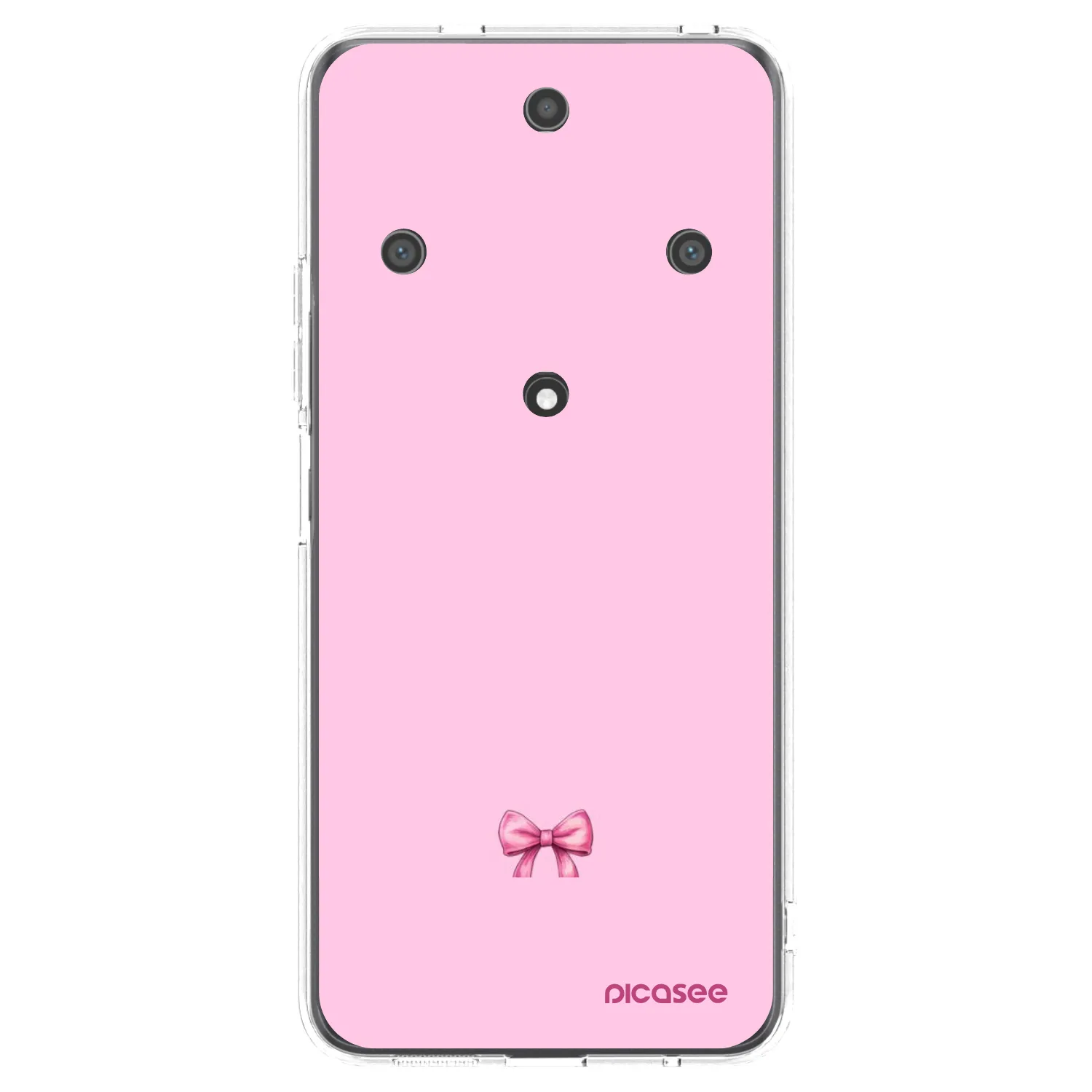 Picasee silikonska prozirna maskica za Honor Magic5 Lite 5G - Blush bow