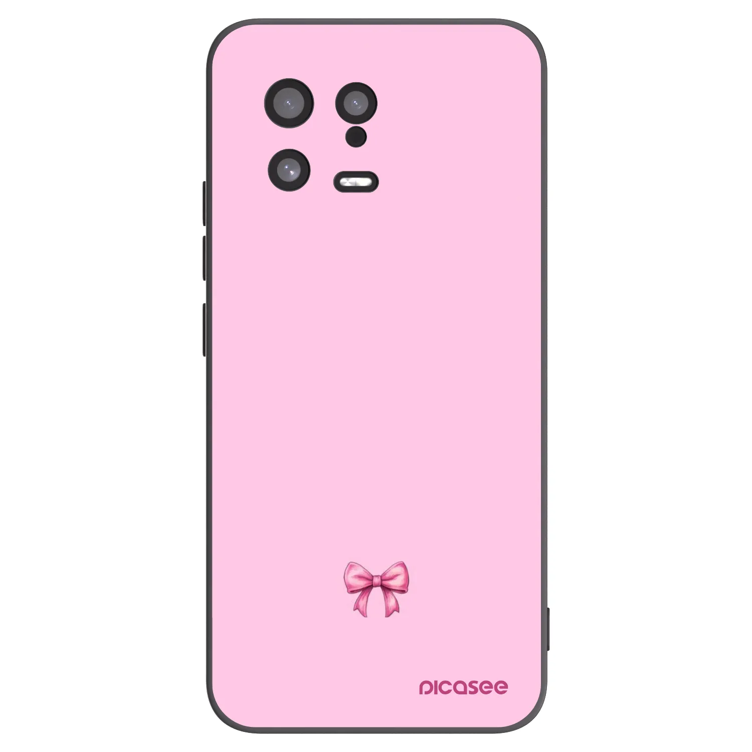Picasee crna silikonska maskica za Xiaomi 13 - Blush bow