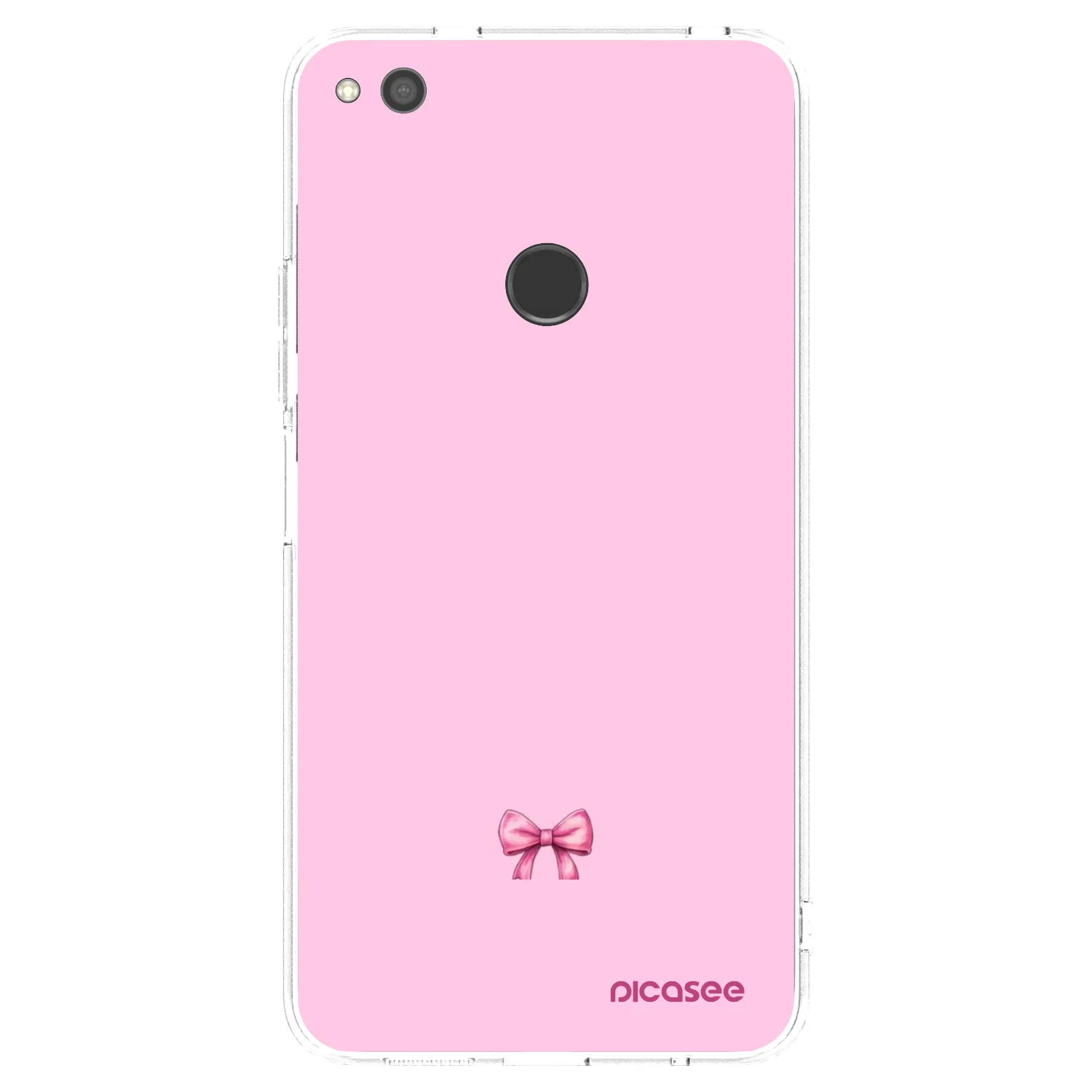 Picasee silikonska prozirna maskica za Huawei P9 Lite 2017 - Blush bow