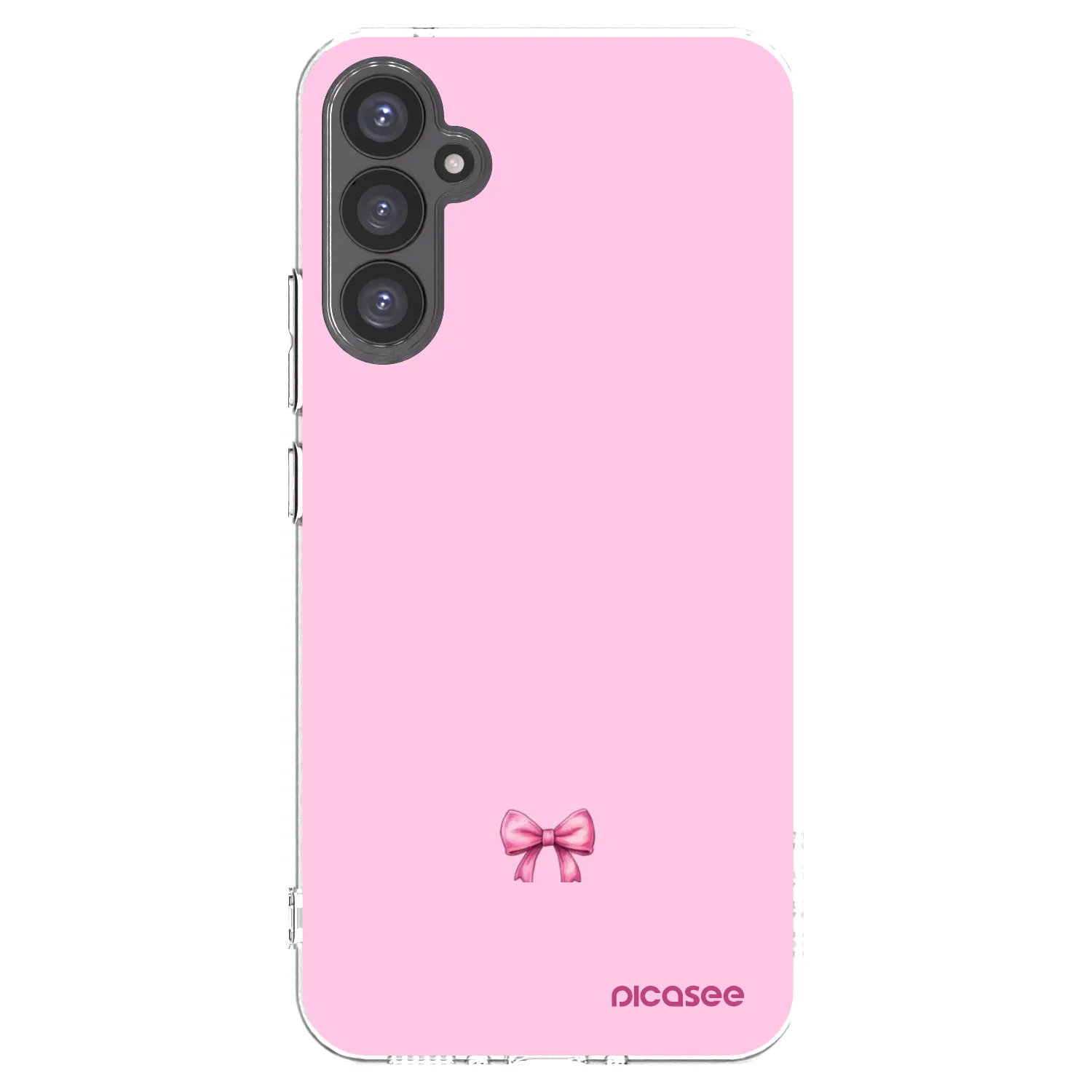 Picasee silikonska prozirna maskica za Samsung Galaxy A34 5G A346B - Blush bow