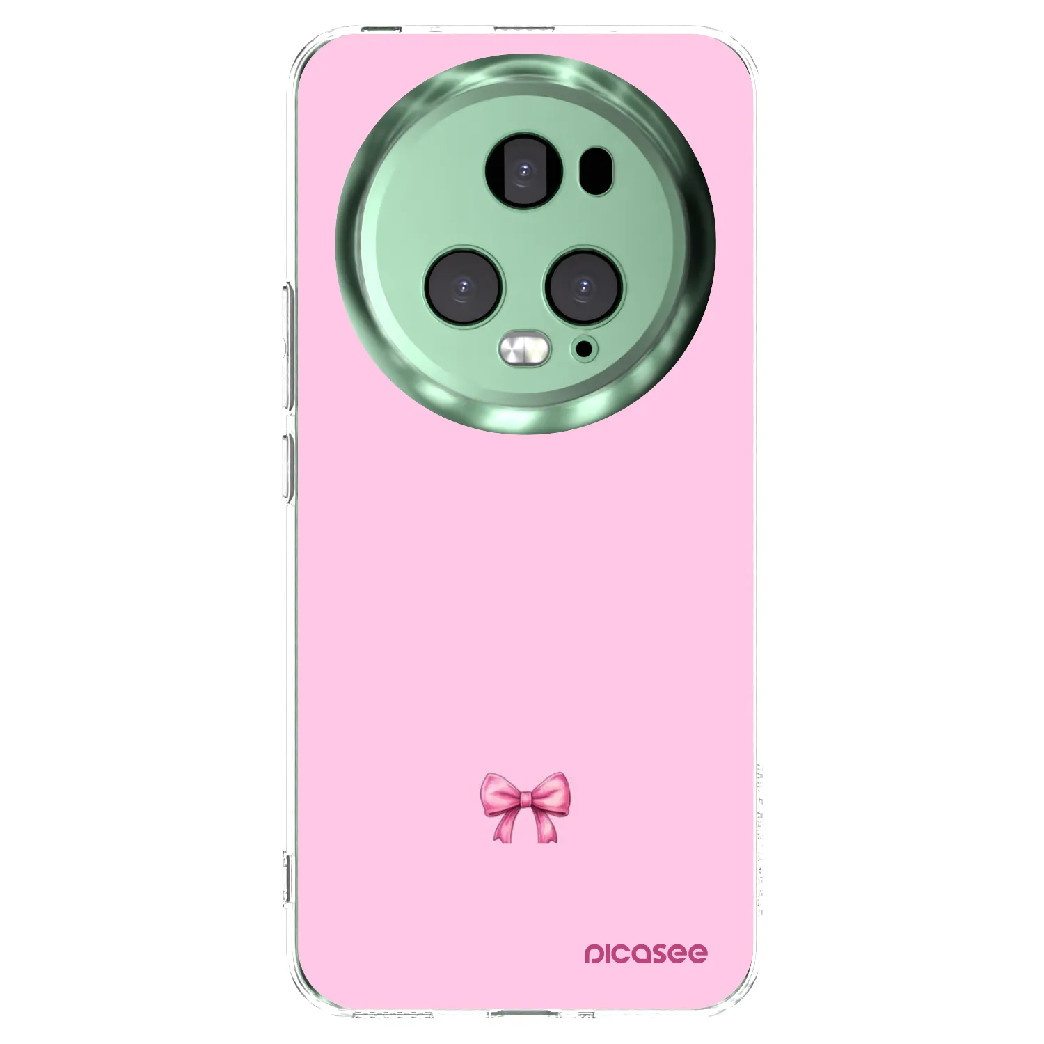 Picasee silikonska prozirna maskica za Honor Magic5 Pro - Blush bow