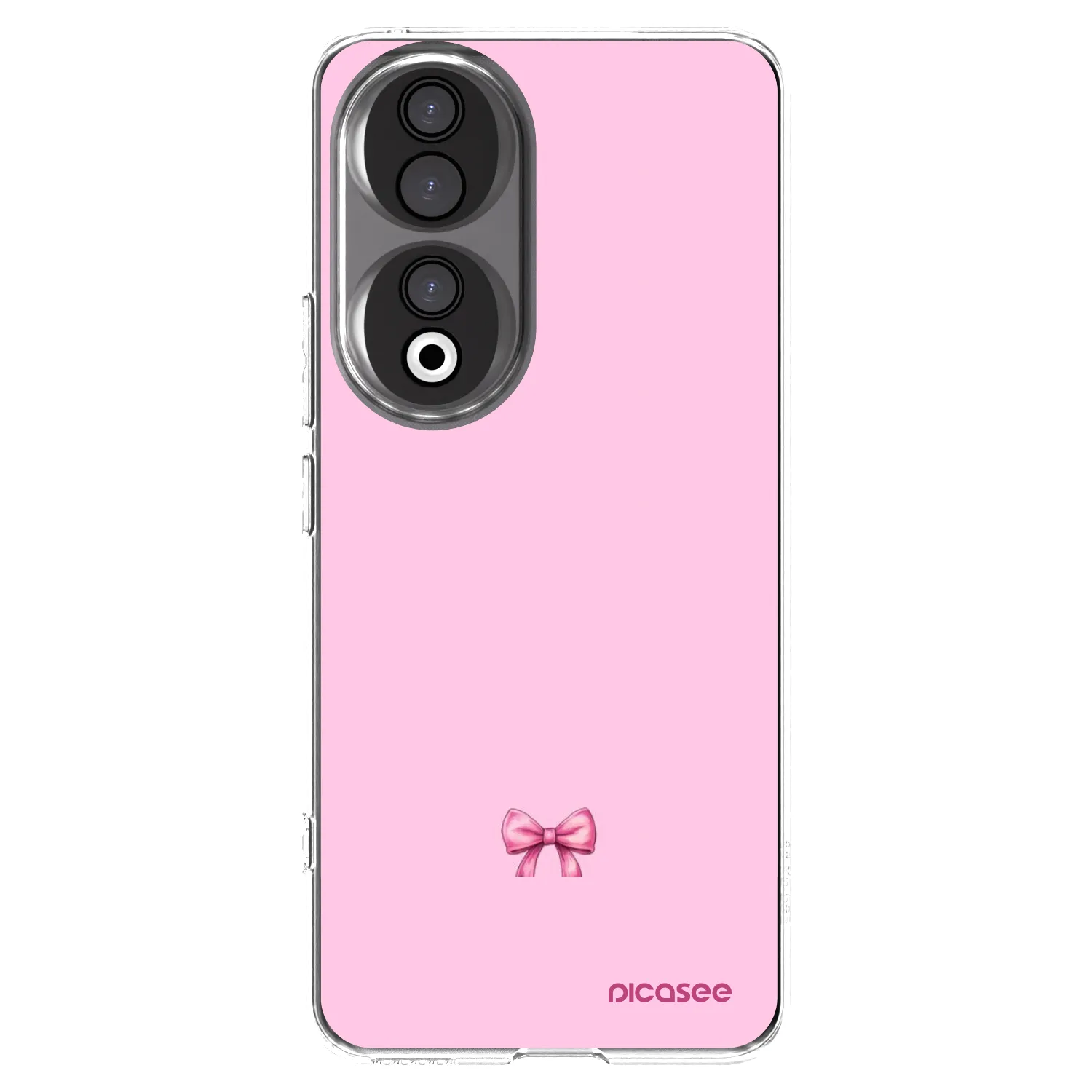 Picasee silikonska prozirna maskica za Honor 90 5G - Blush bow