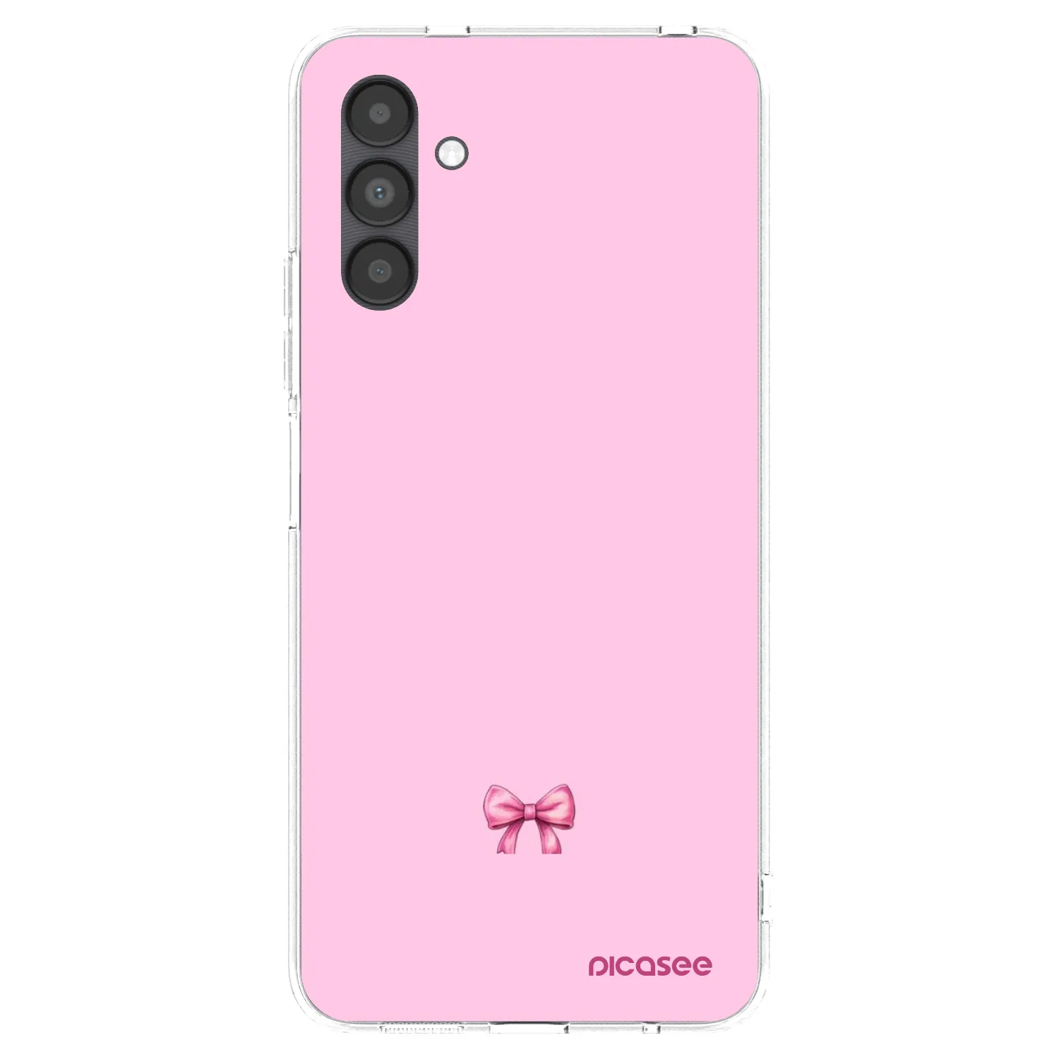 Picasee silikonska prozirna maskica za Samsung Galaxy A04s A047F - Blush bow